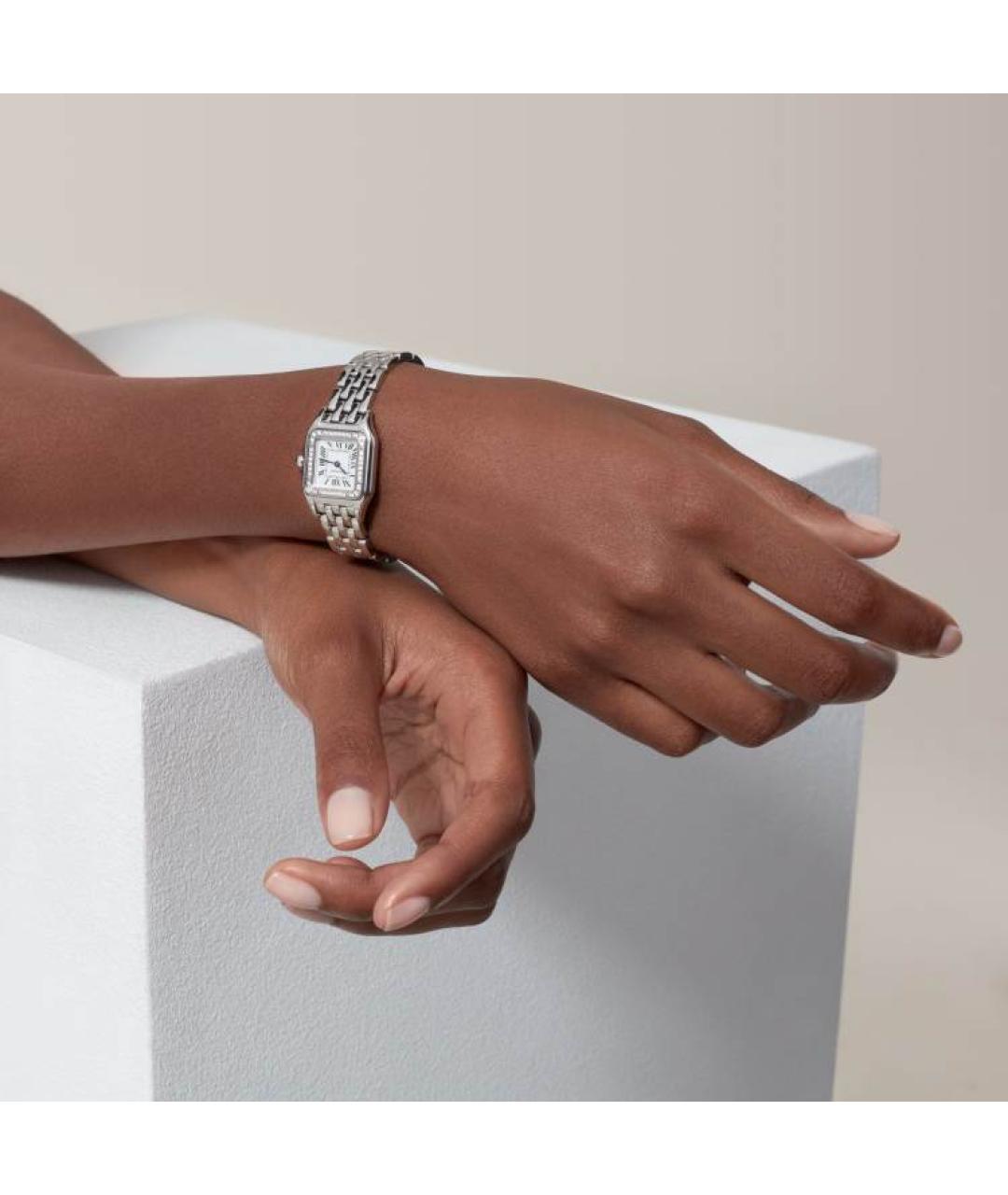 CARTIER Серебряные часы, фото 4
