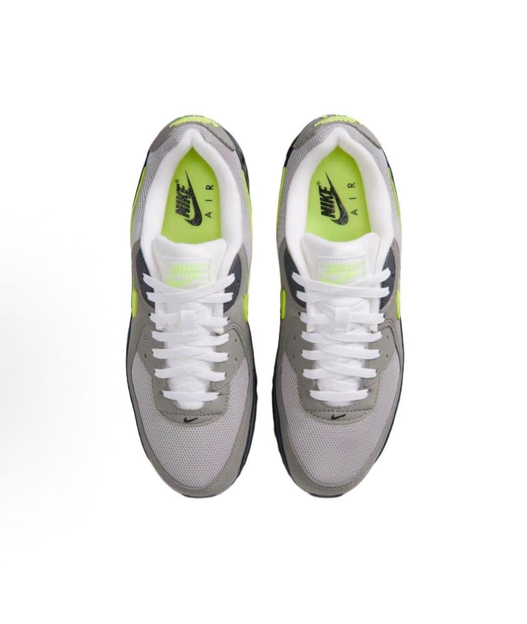 NIKE Черные нубуковые низкие кроссовки / кеды, фото 3
