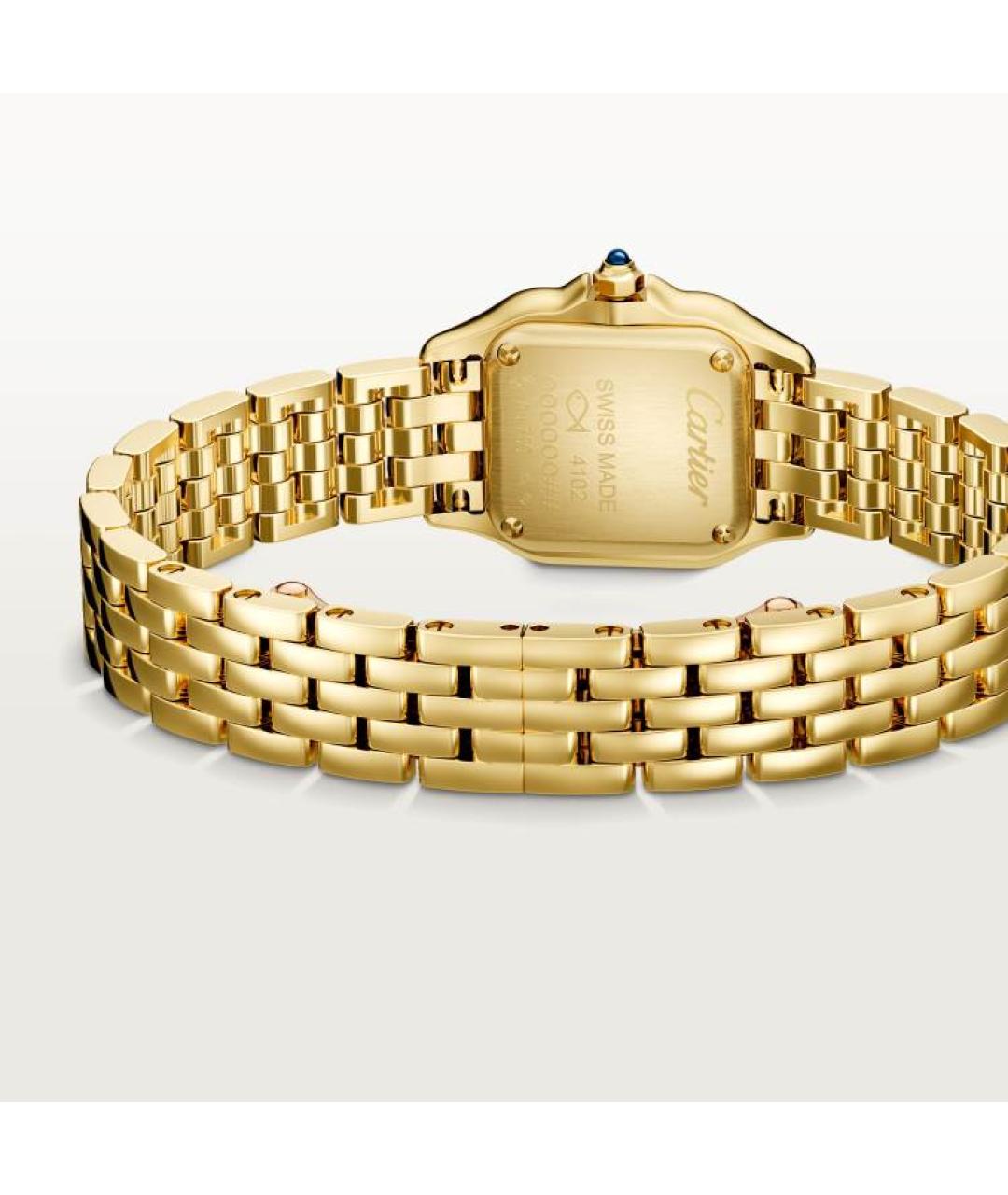 CARTIER Золотые часы из желтого золота, фото 5