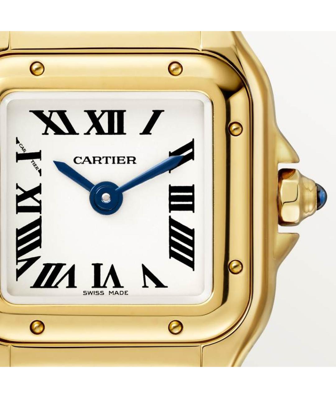 CARTIER Золотые часы из желтого золота, фото 4