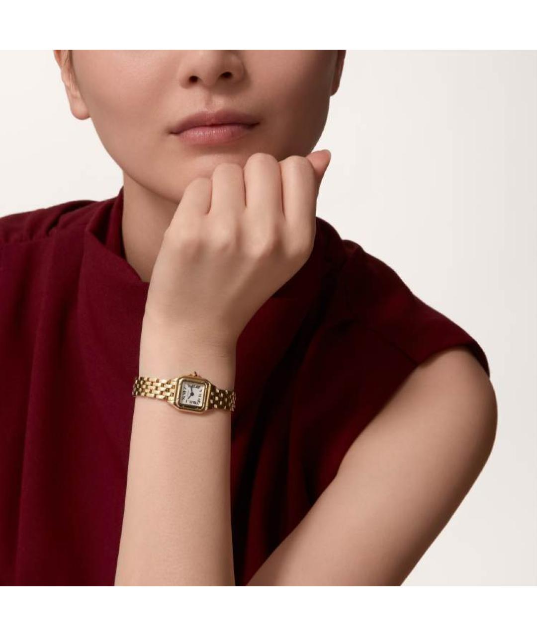 CARTIER Золотые часы из желтого золота, фото 2