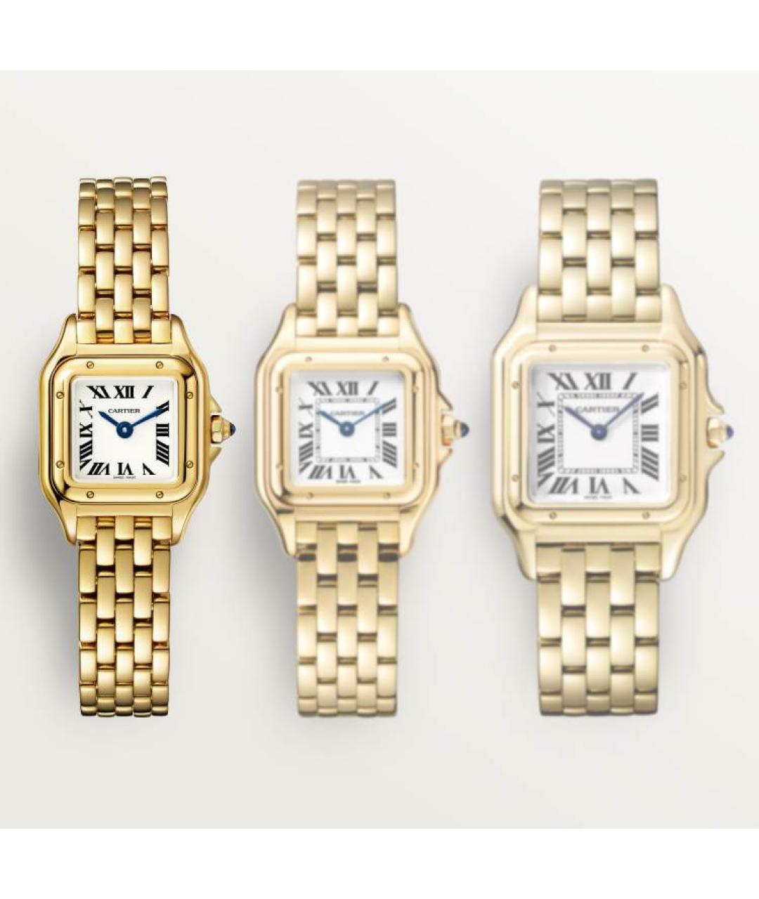 CARTIER Золотые часы из желтого золота, фото 3