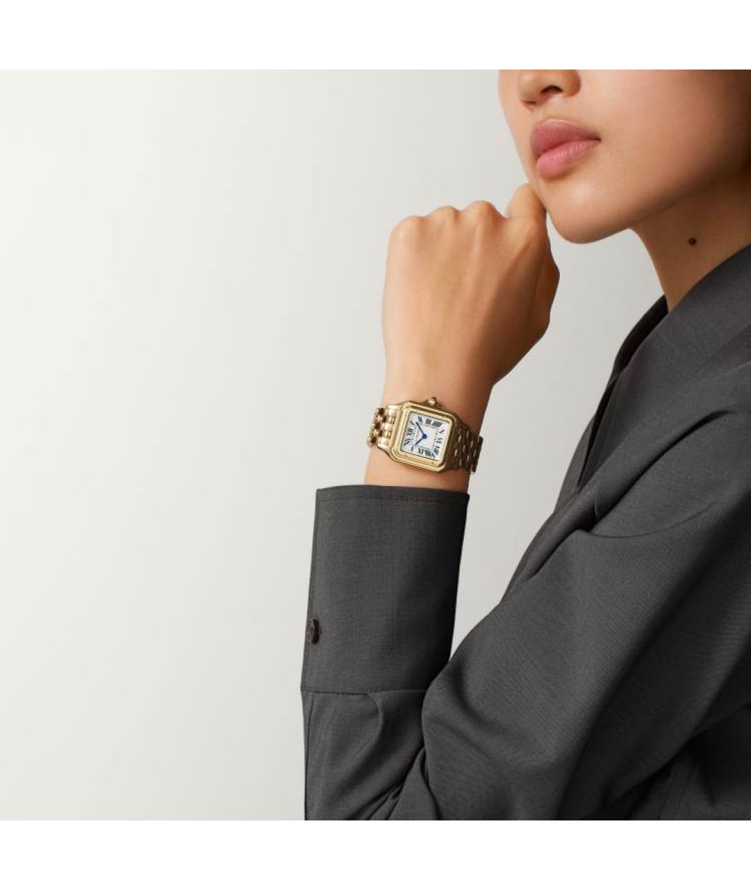 CARTIER Золотые часы из желтого золота, фото 2