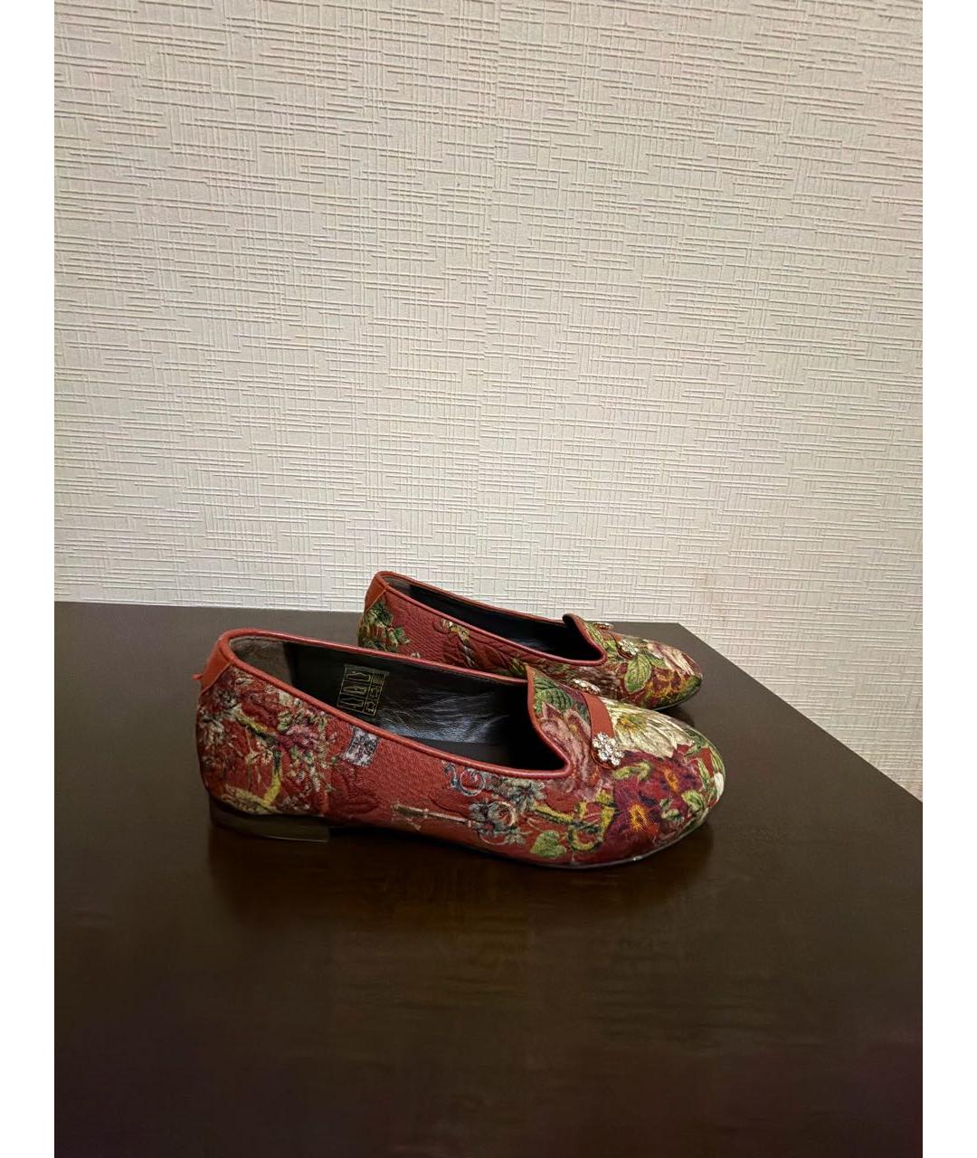 DOLCE & GABBANA KIDS Мульти балетки, фото 5