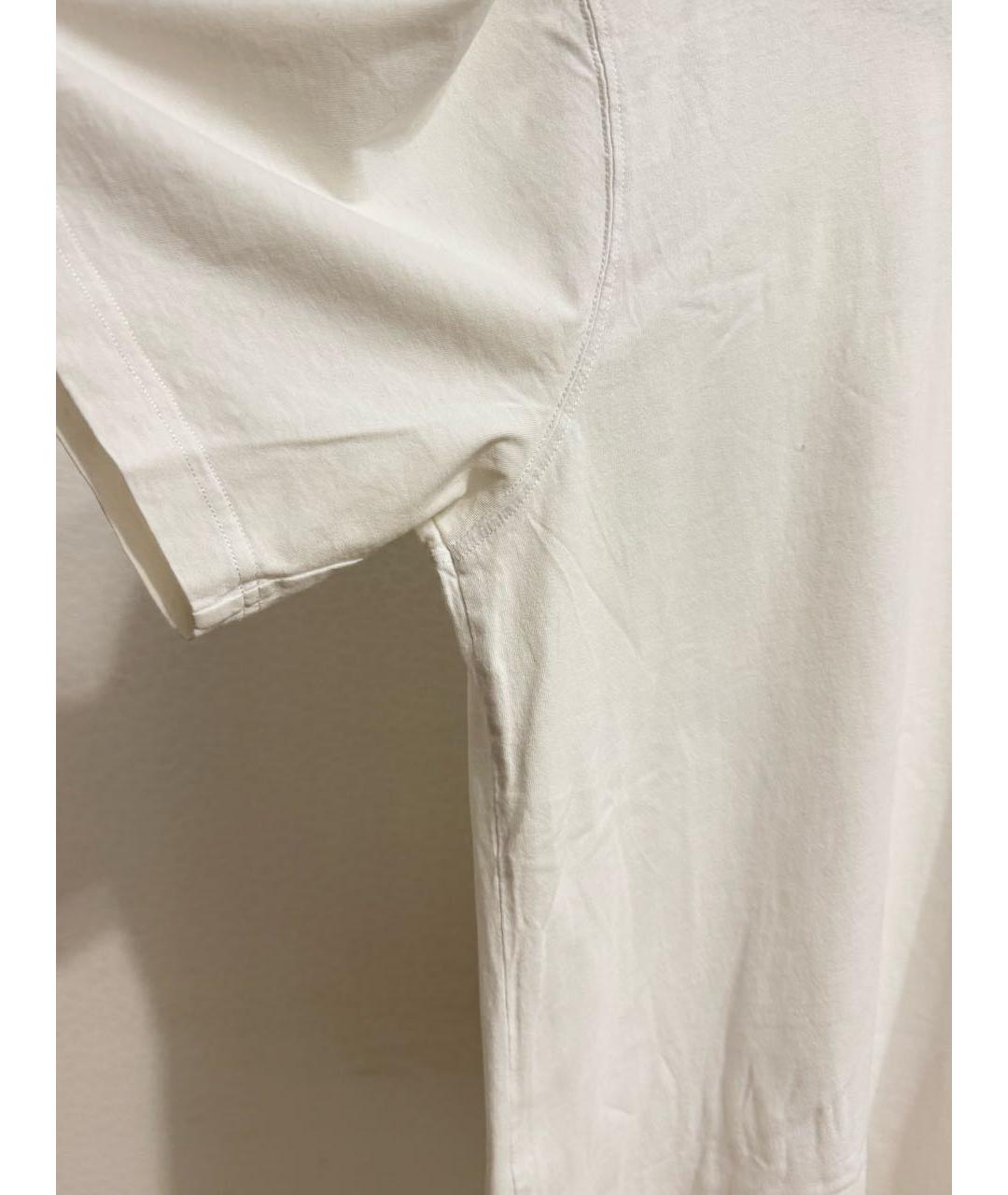 VETEMENTS Белая хлопковая футболка, фото 5