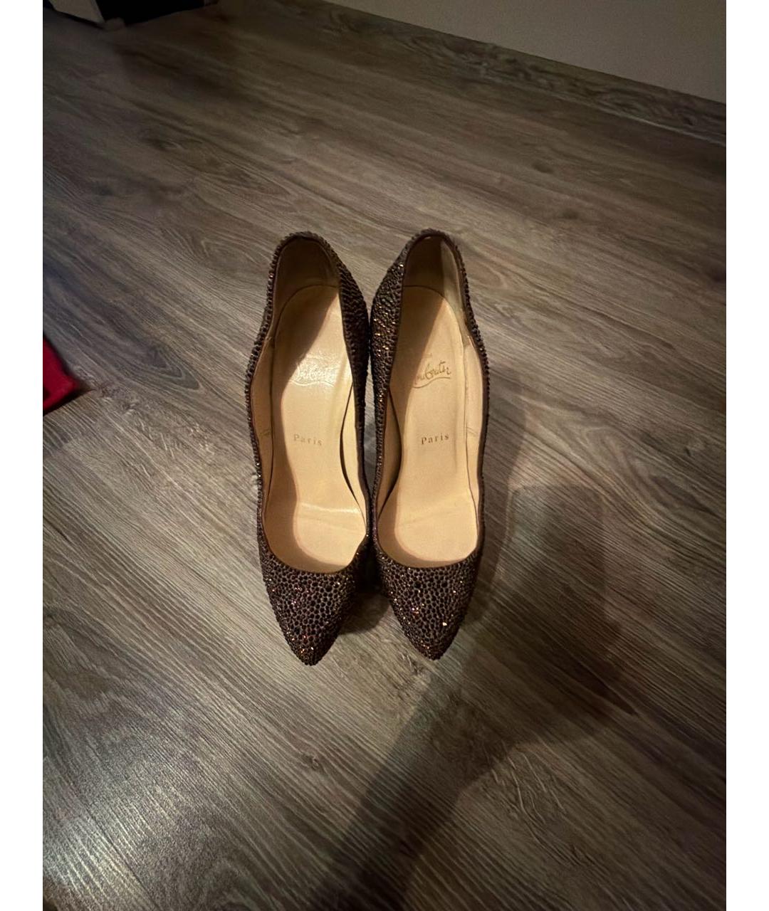 CHRISTIAN LOUBOUTIN Фиолетовые туфли, фото 2