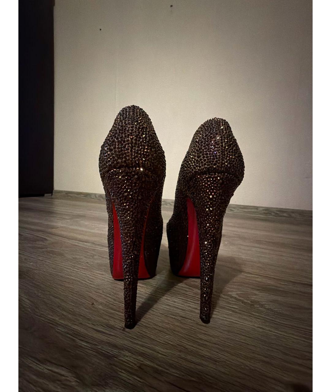 CHRISTIAN LOUBOUTIN Фиолетовые туфли, фото 4