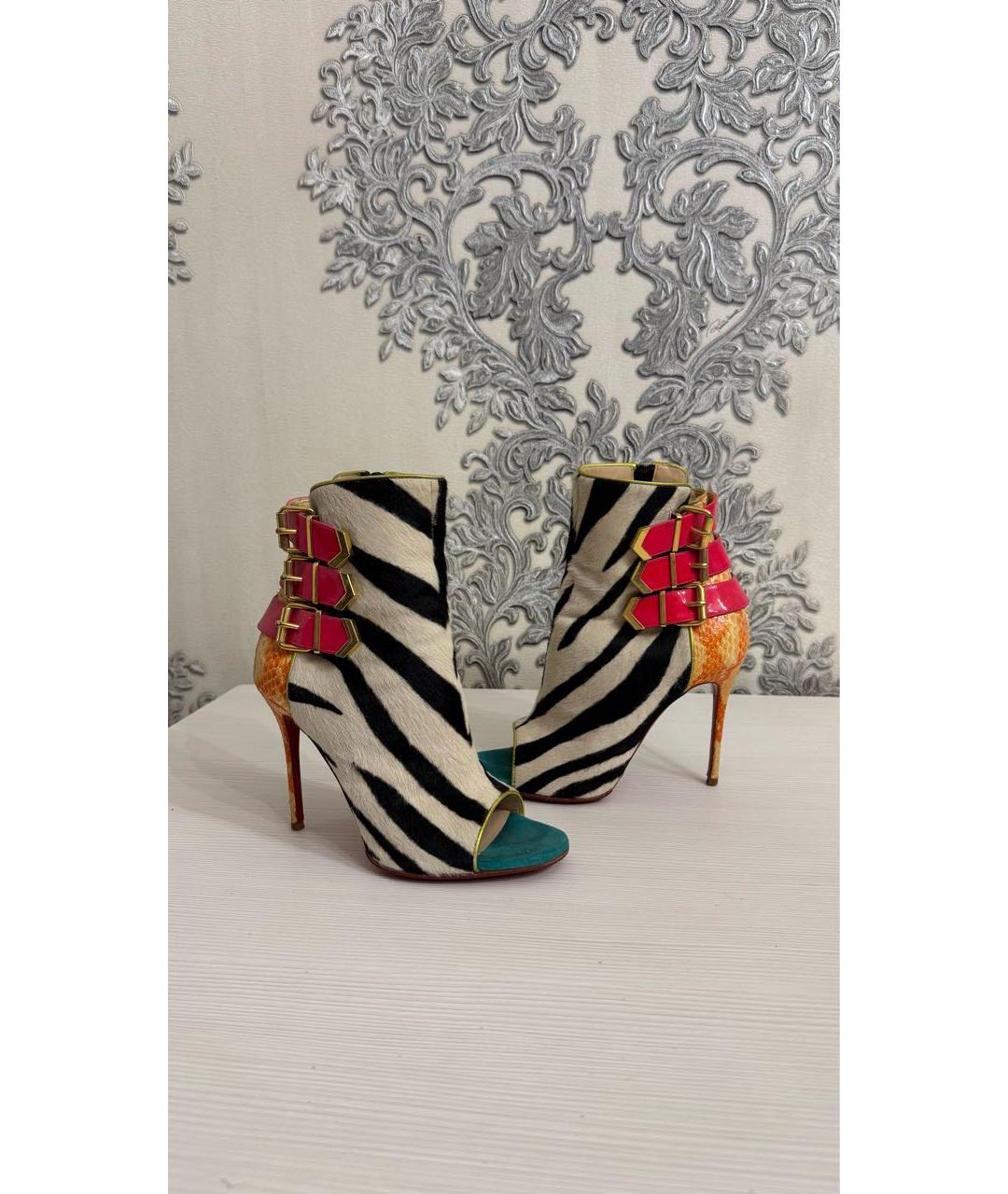 CHRISTIAN LOUBOUTIN Мульти туфли, фото 2