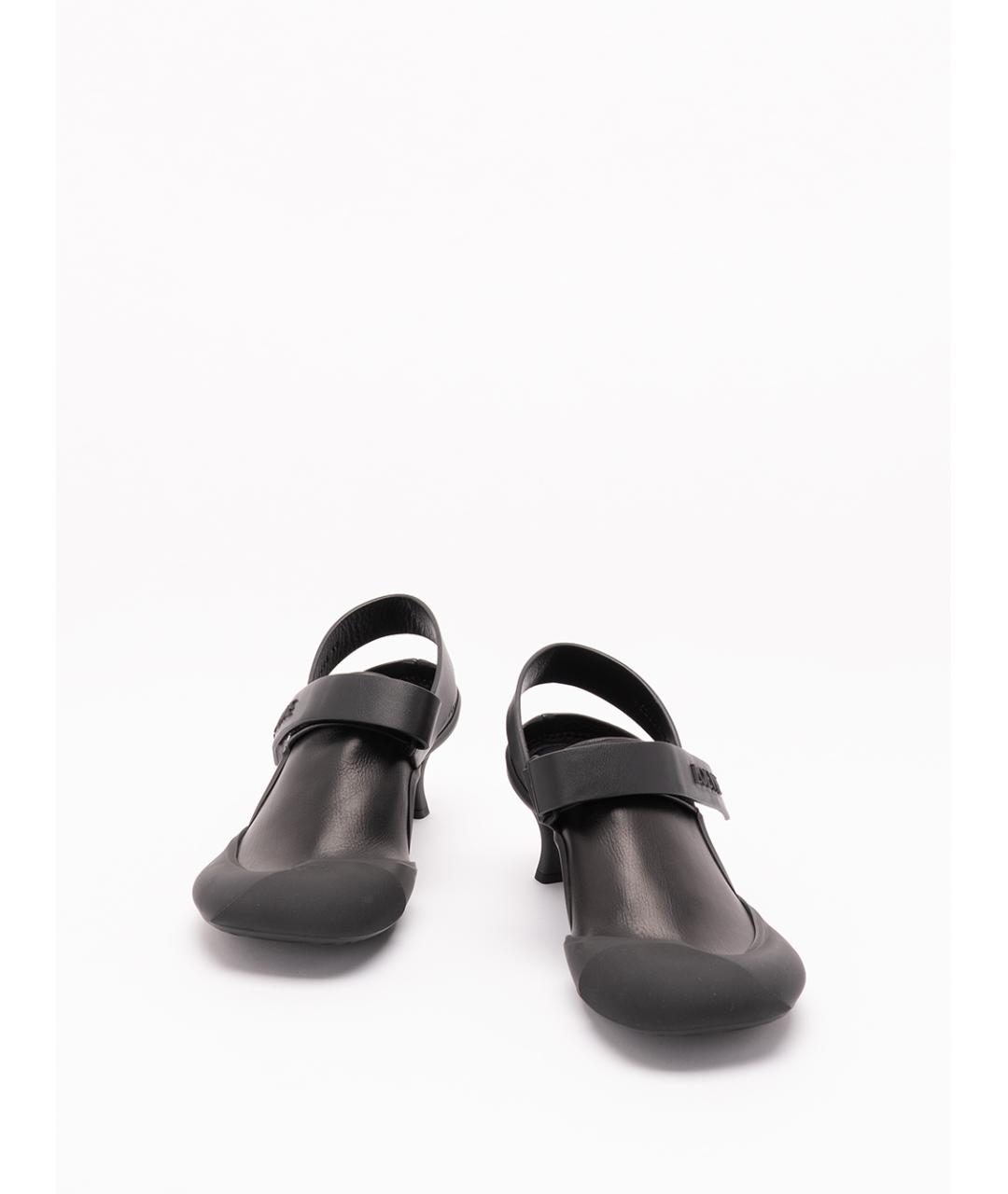 LOEWE Черные кожаные туфли, фото 2