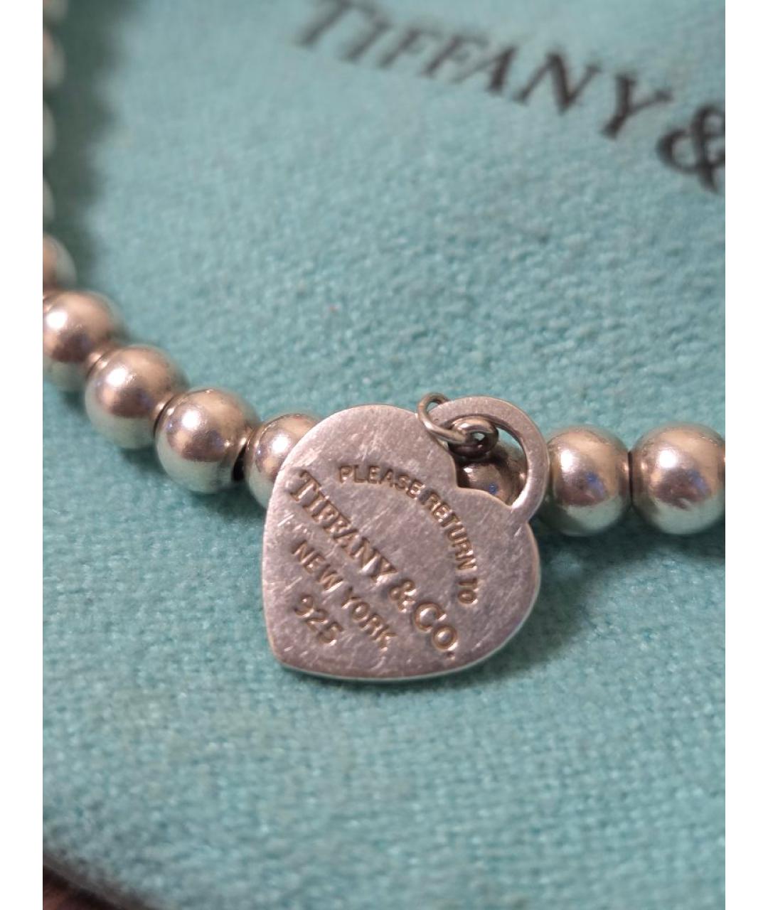 TIFFANY&CO Серебряный серебряный браслет, фото 2