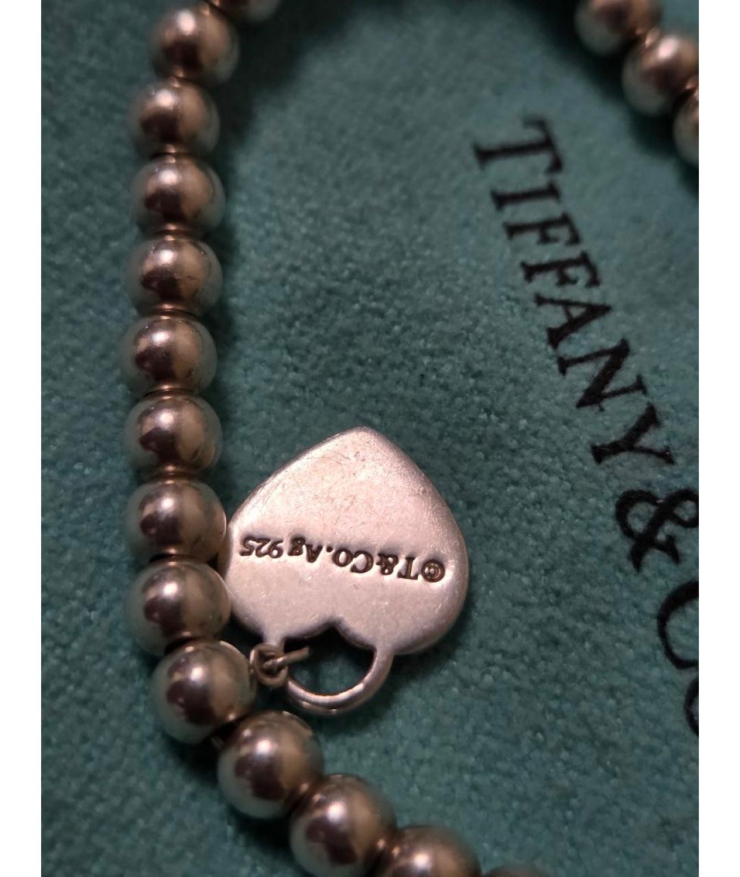 TIFFANY&CO Серебряный серебряный браслет, фото 3