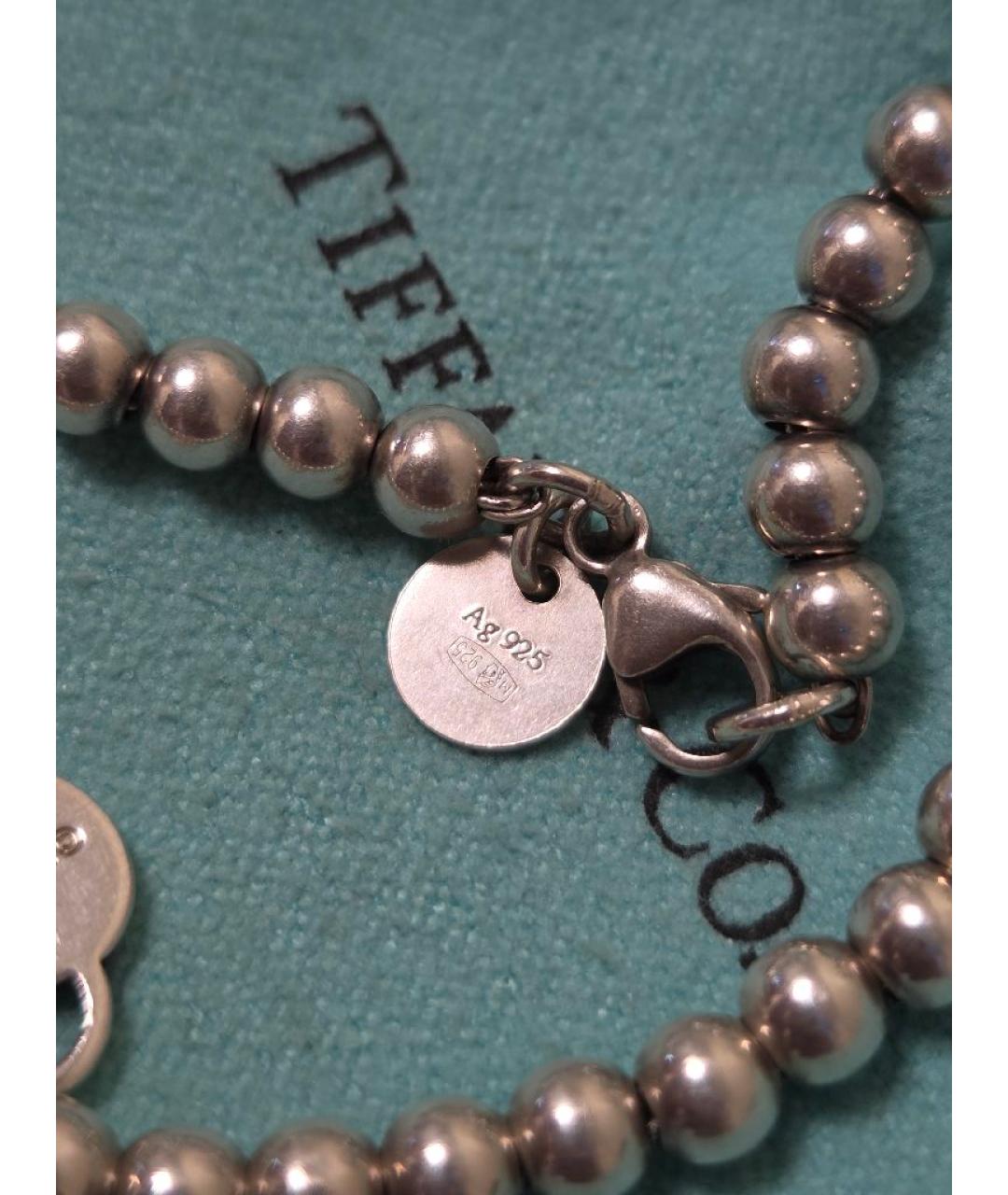 TIFFANY&CO Серебряный серебряный браслет, фото 5