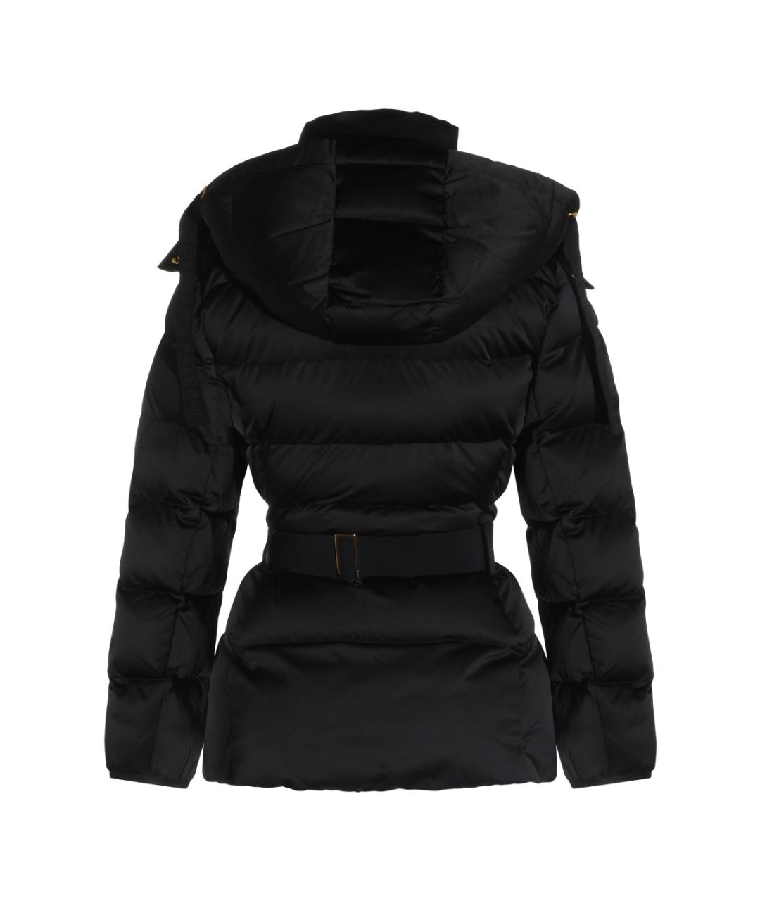 ELISABETTA FRANCHI Черный пуховик, фото 2