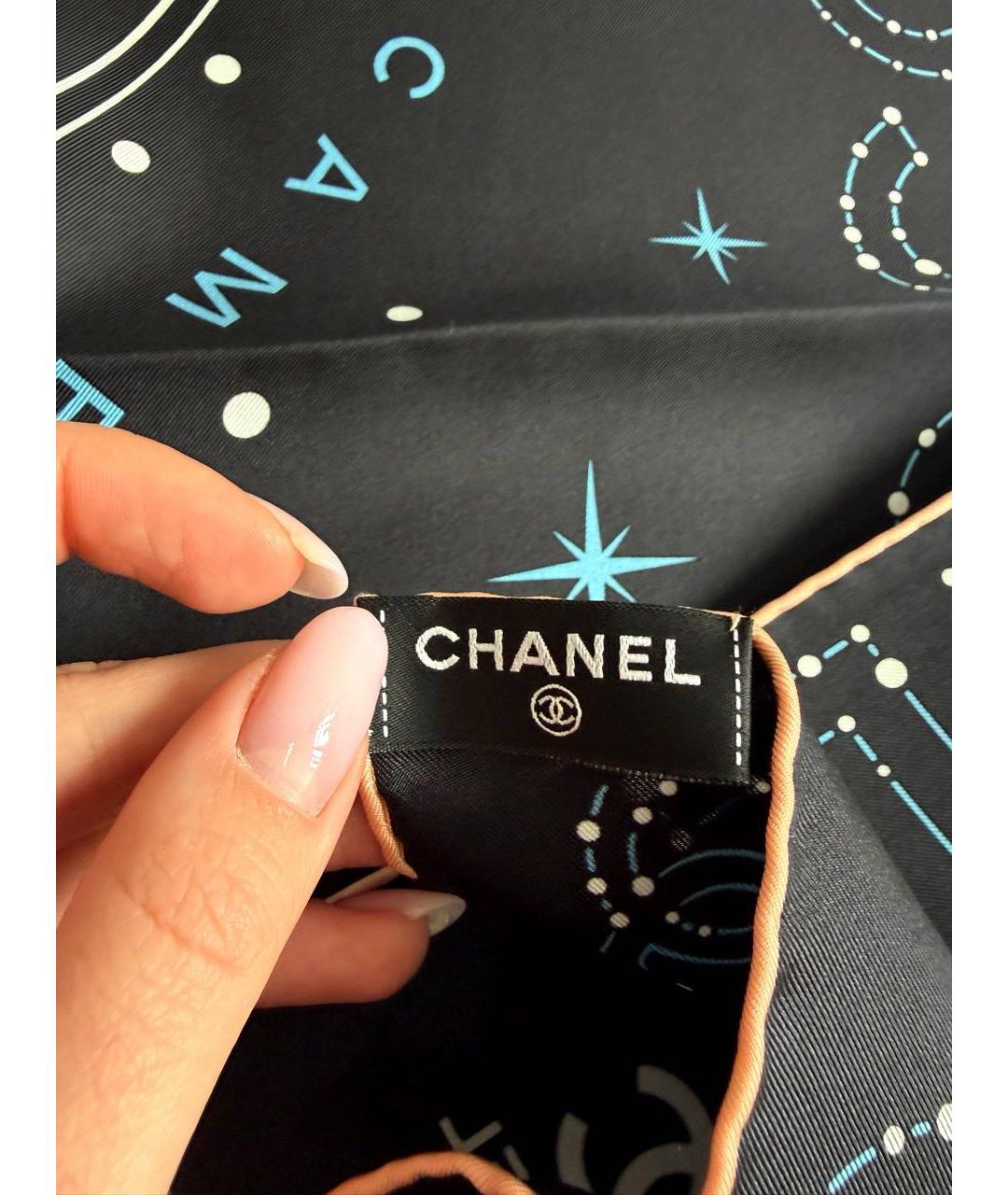 CHANEL Мульти шелковый платок, фото 3
