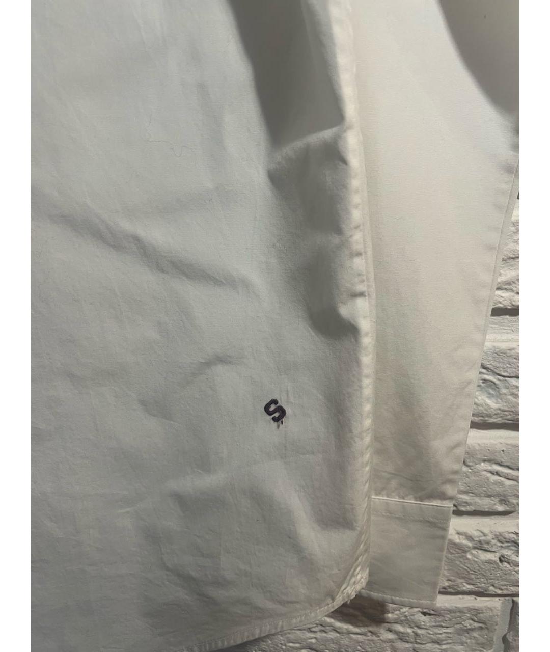 ACNE STUDIOS Белая хлопковая рубашка, фото 4