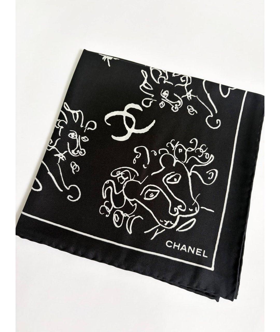 CHANEL Мульти шелковый платок, фото 9
