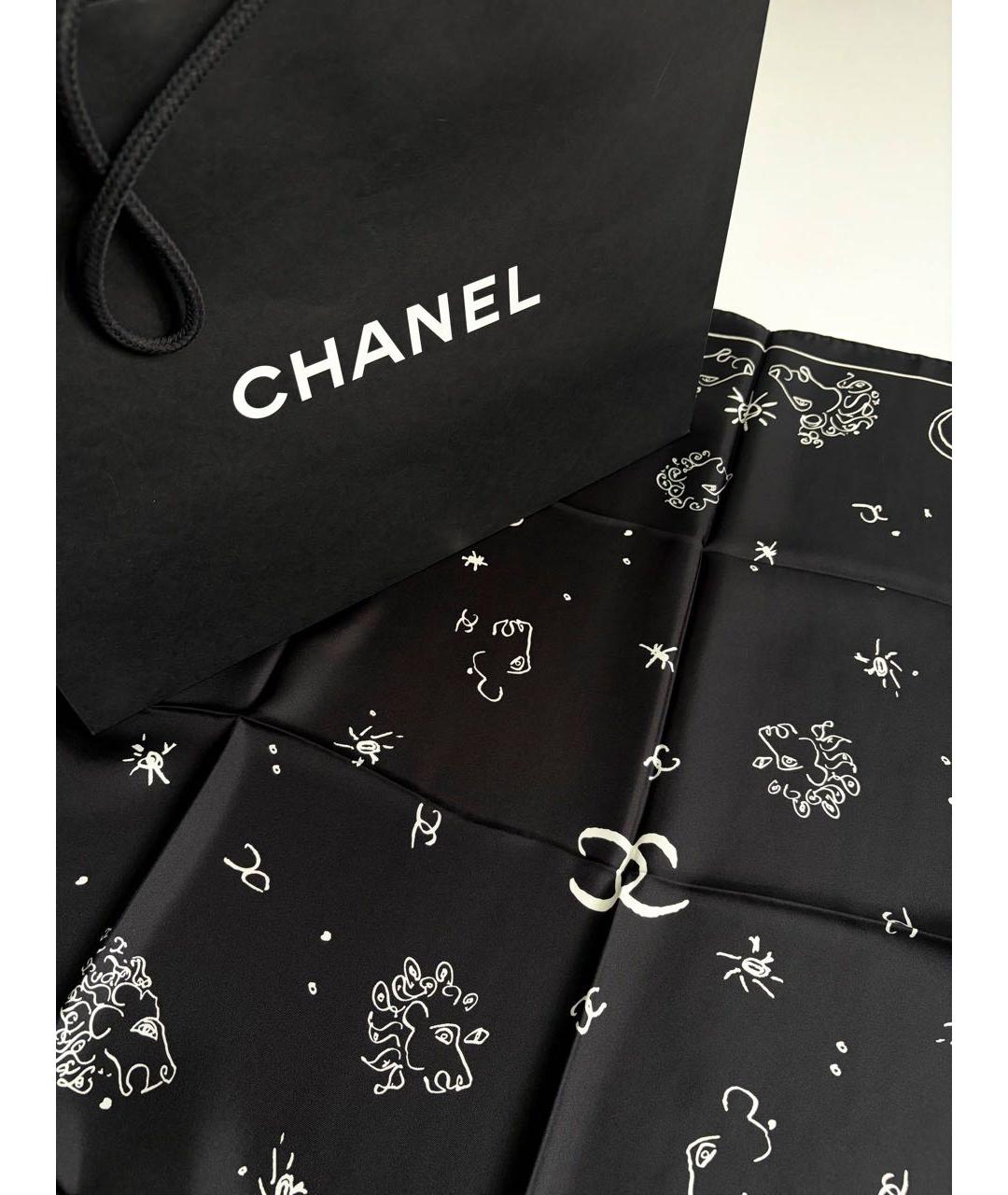 CHANEL Мульти шелковый платок, фото 5