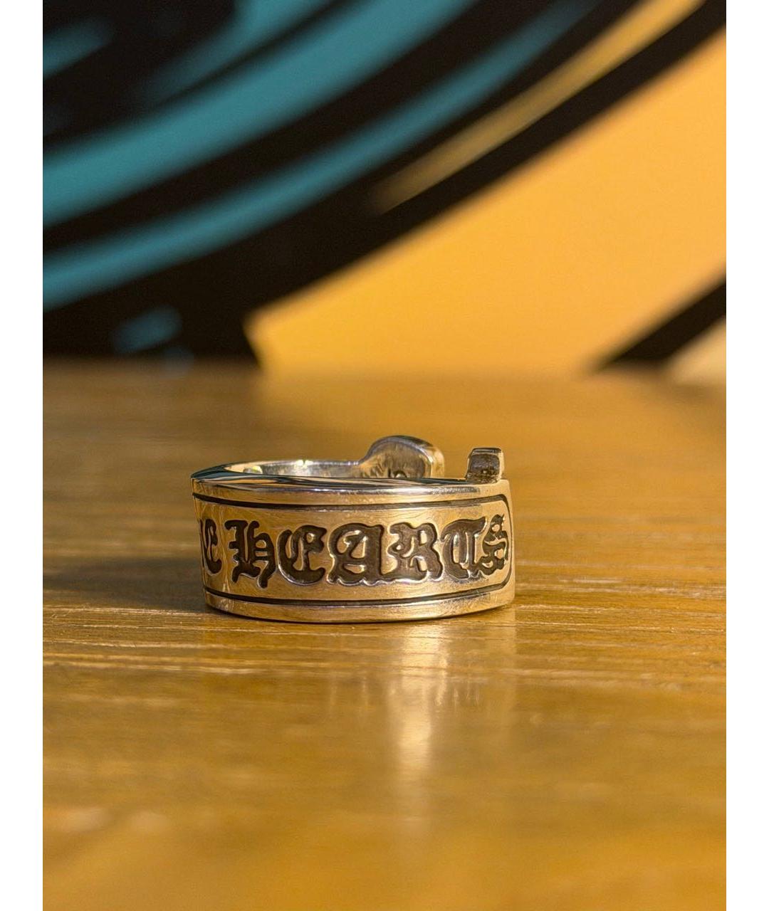 CHROME HEARTS Серебряное серебряное кольцо, фото 2