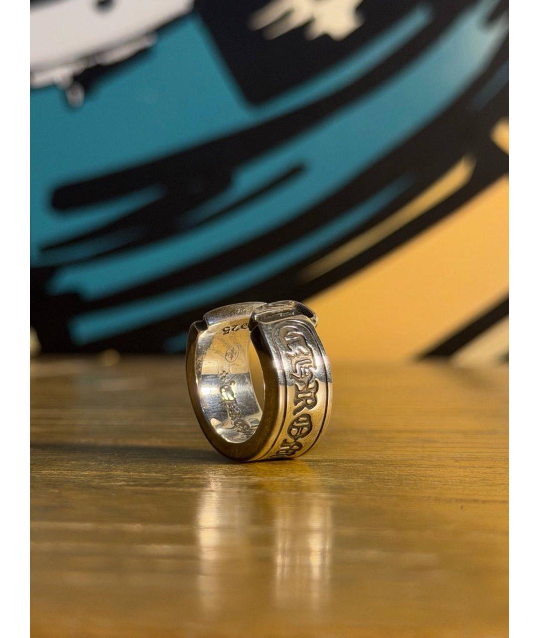 CHROME HEARTS Серебряное серебряное кольцо, фото 4