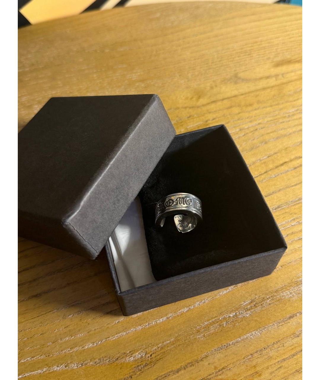 CHROME HEARTS Серебряное серебряное кольцо, фото 6