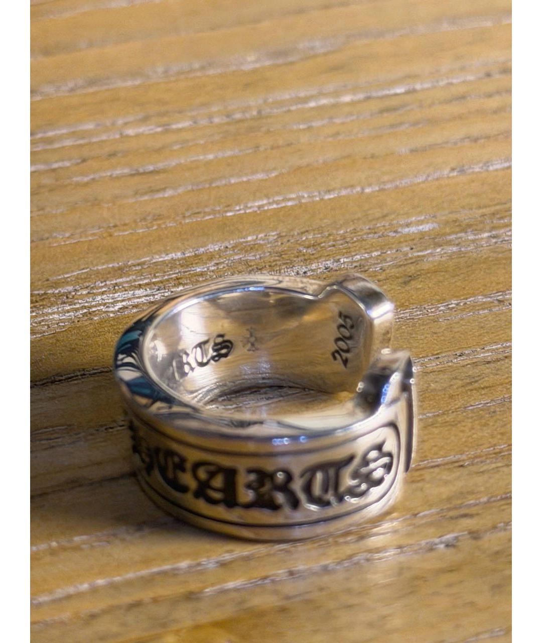 CHROME HEARTS Серебряное серебряное кольцо, фото 3