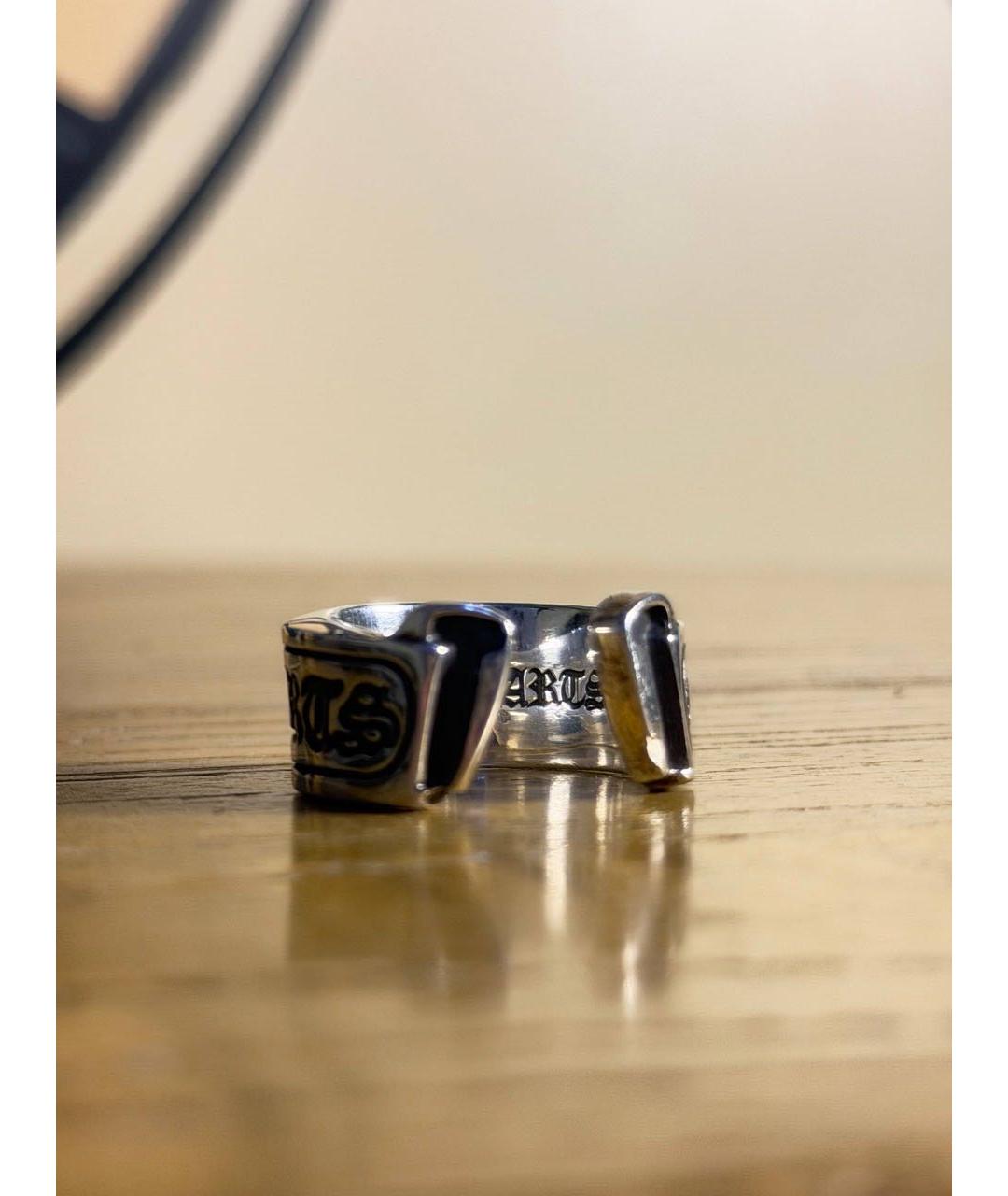 CHROME HEARTS Серебряное серебряное кольцо, фото 5