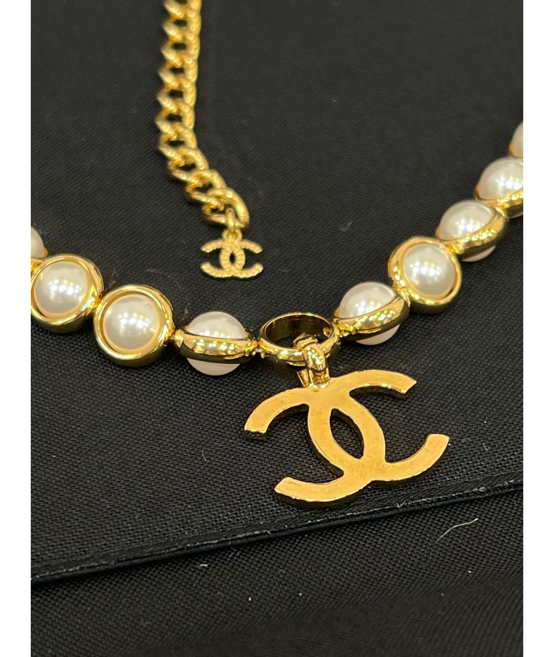 CHANEL Золотой чокер, фото 2