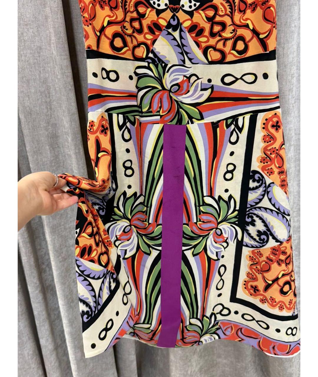ETRO Мульти повседневное платье, фото 6
