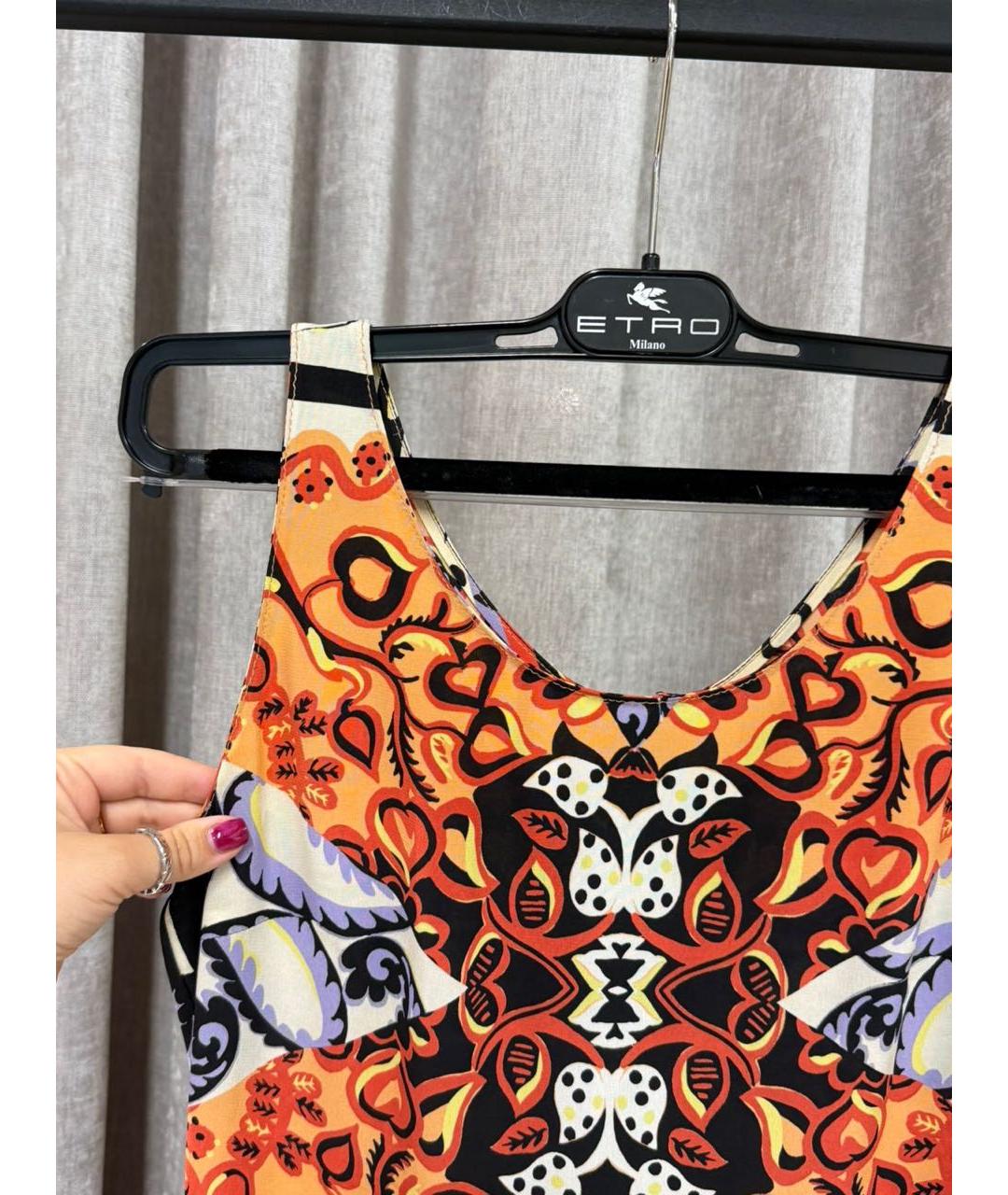 ETRO Мульти повседневное платье, фото 3