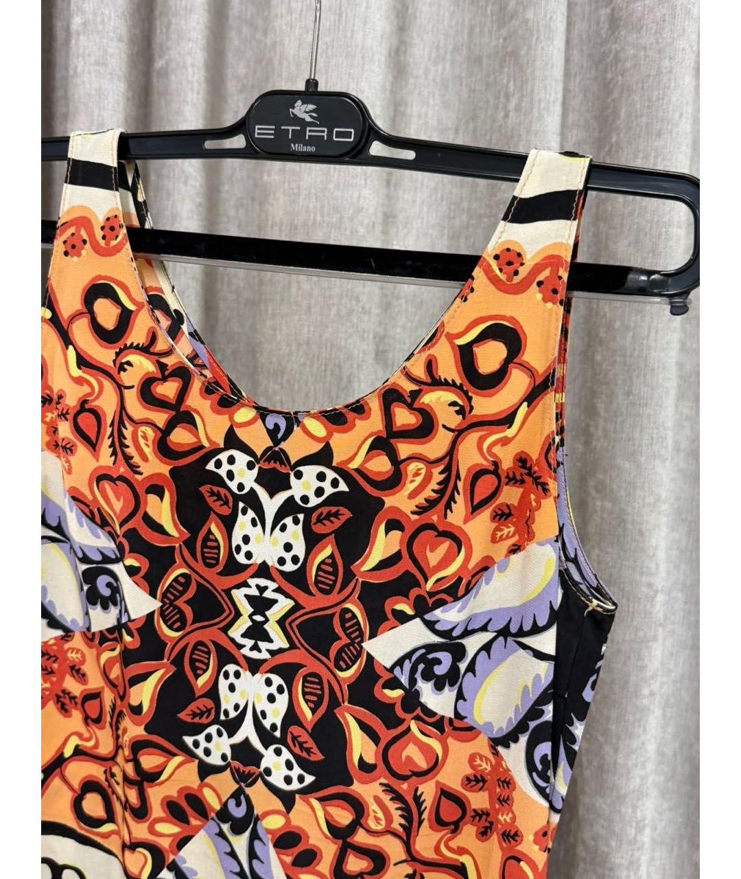 ETRO Мульти повседневное платье, фото 8