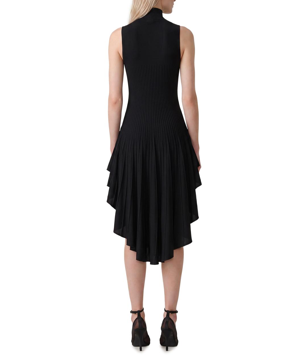 ALAIA Черное шерстяное коктейльное платье, фото 3