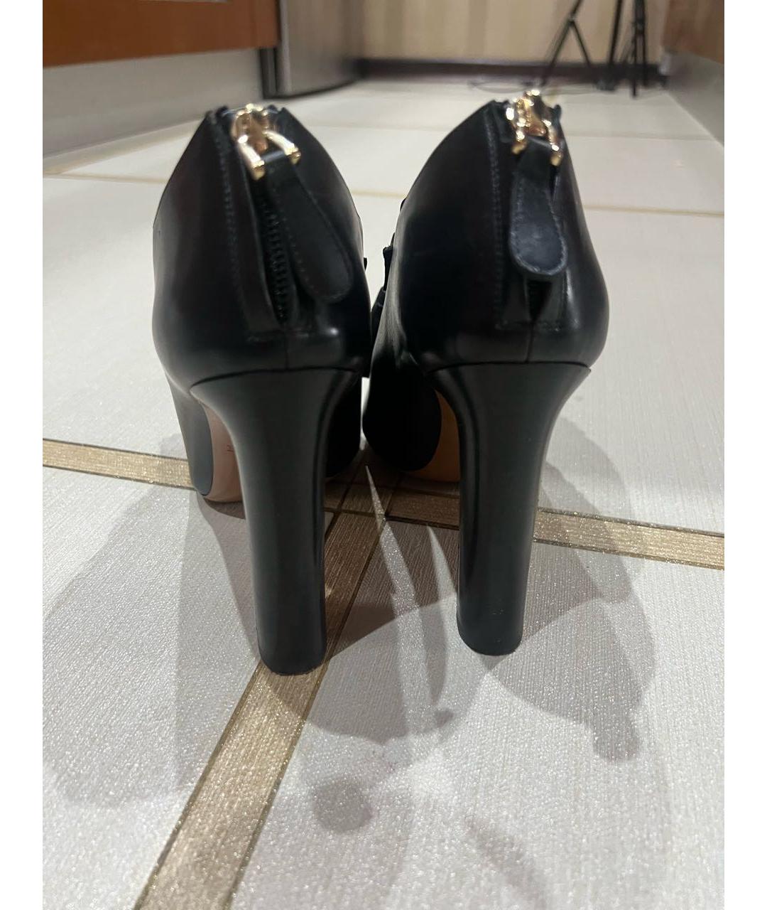 BALLY Черные кожаные ботильоны, фото 3