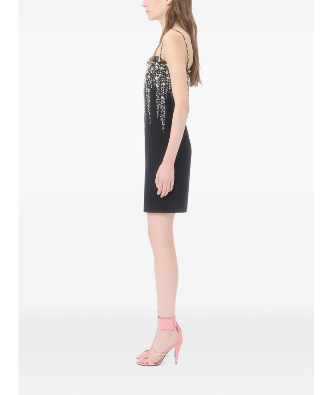 VALENTINO Черное коктейльное платье, фото 2