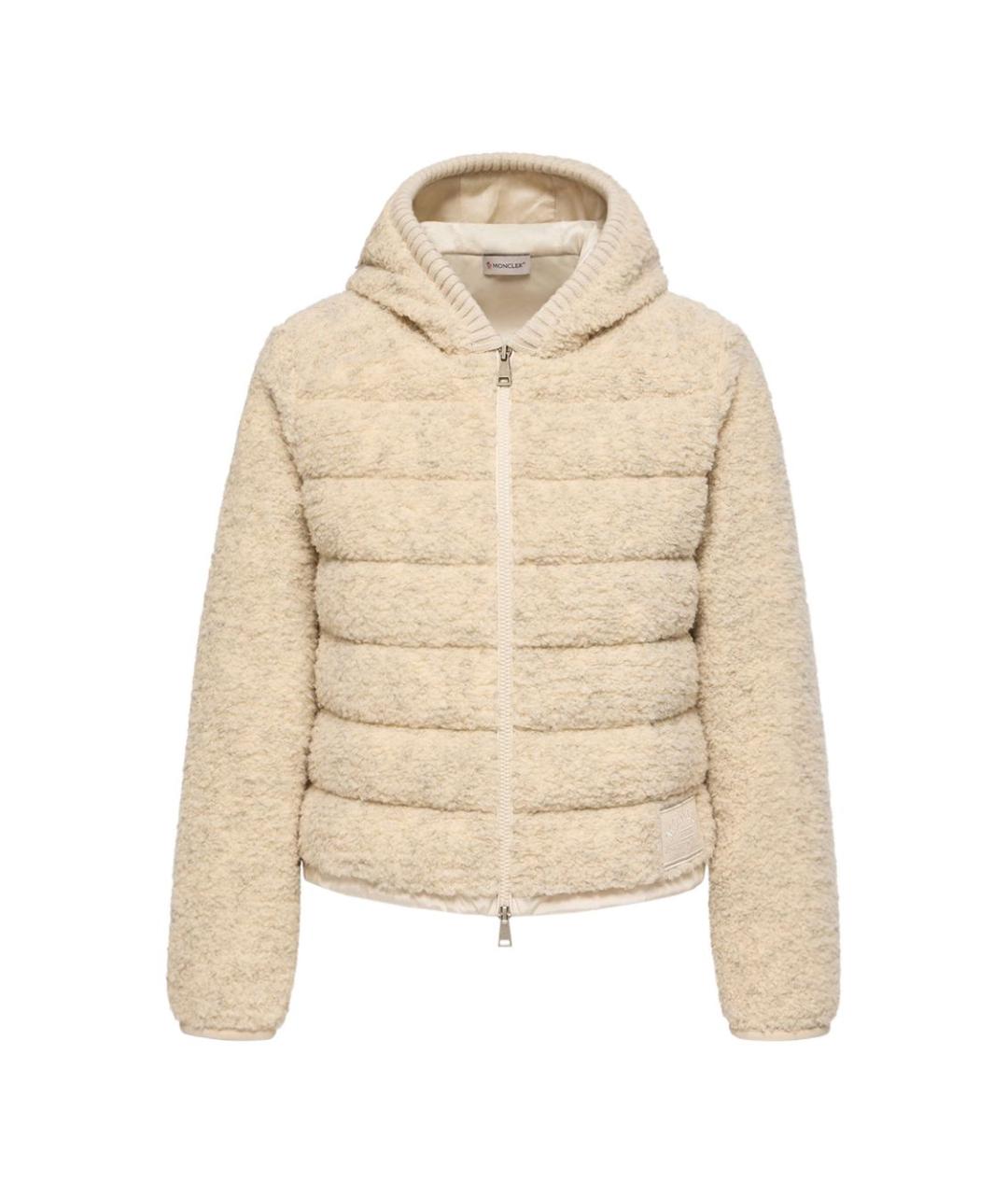 MONCLER Бежевая куртка, фото 1