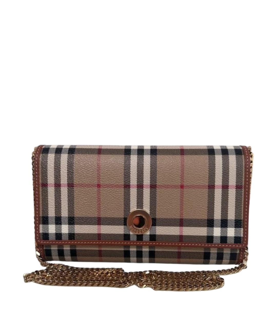 BURBERRY Бежевый кошелек, фото 1