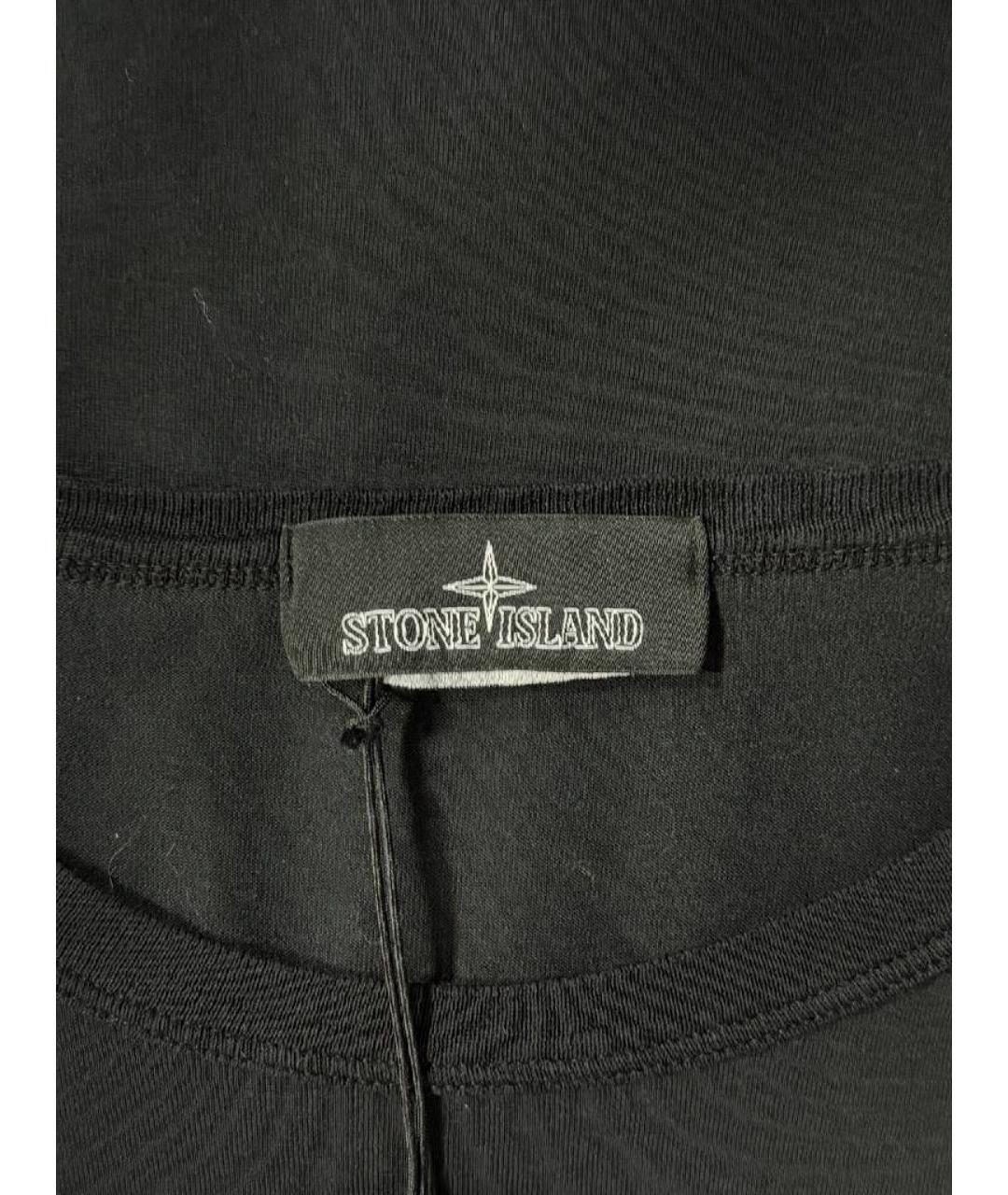 STONE ISLAND SHADOW PROJECT Черная хлопковая футболка, фото 3