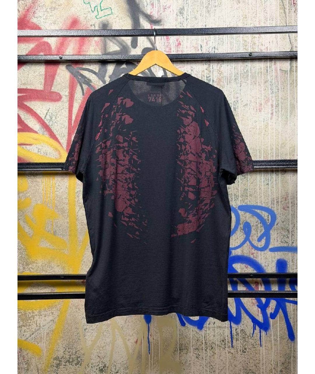 STONE ISLAND SHADOW PROJECT Черная хлопковая футболка, фото 2