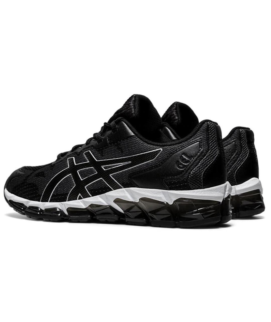 ASICS Черные кожаные низкие кроссовки / кеды, фото 3