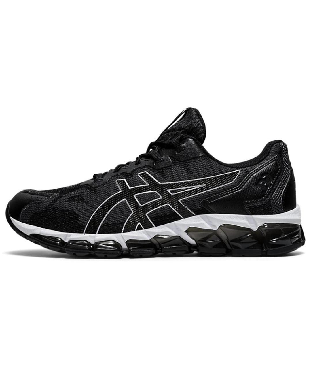 ASICS Черные кожаные низкие кроссовки / кеды, фото 5
