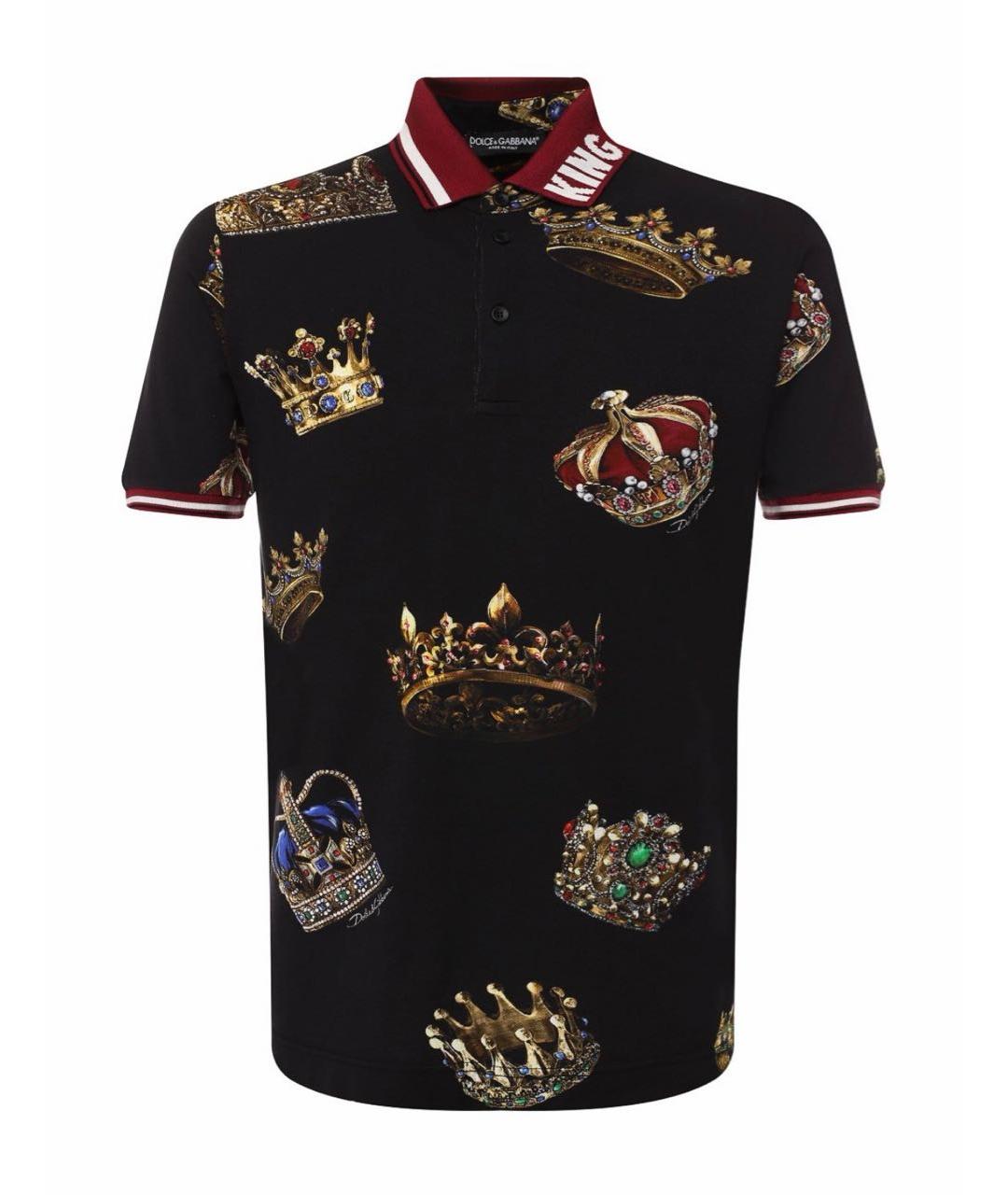DOLCE&GABBANA Мульти поло с коротким рукавом, фото 1