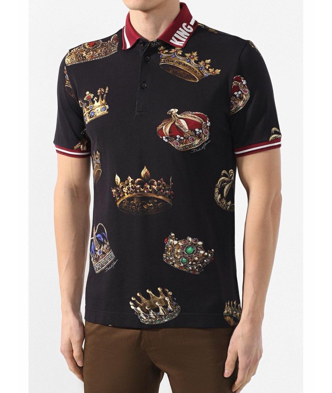 DOLCE&GABBANA Мульти поло с коротким рукавом, фото 3