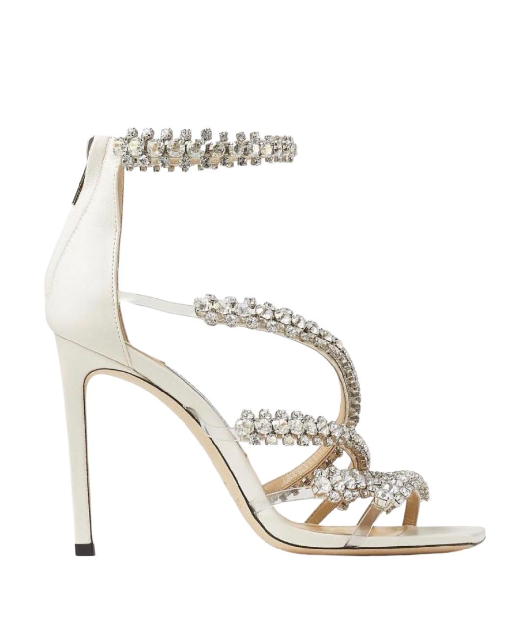 JIMMY CHOO Бежевые босоножки, фото 1
