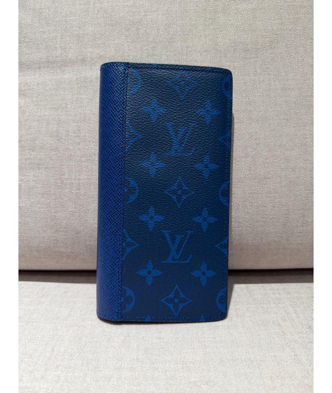 LOUIS VUITTON Голубой кошелек из искусственной кожи, фото 5
