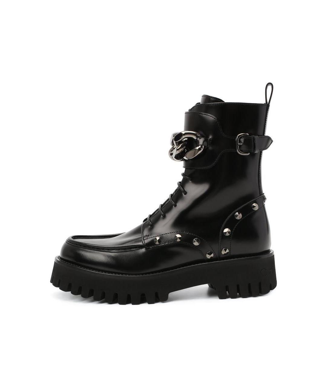 CASADEI Черные кожаные ботинки, фото 7