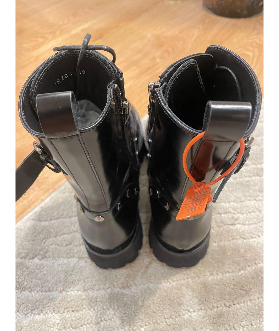 CASADEI Черные кожаные ботинки, фото 4