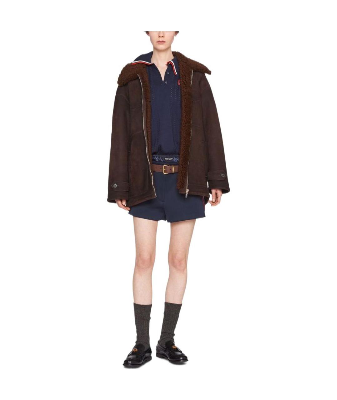 MIU MIU Синяя рубашка, фото 2