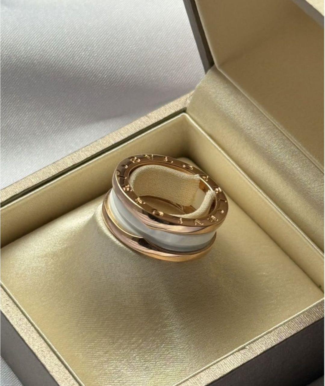 BVLGARI Золотое кольцо из розового золота, фото 2