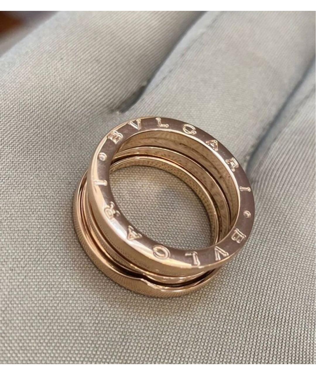 BVLGARI Золотое кольцо из розового золота, фото 7