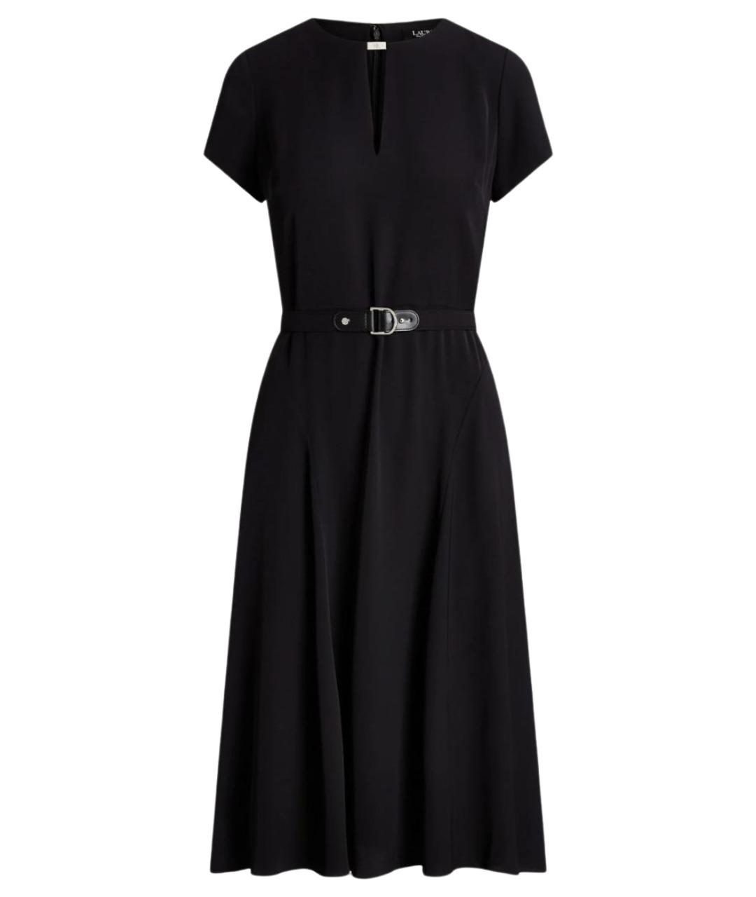 RALPH LAUREN Черное повседневное платье, фото 7