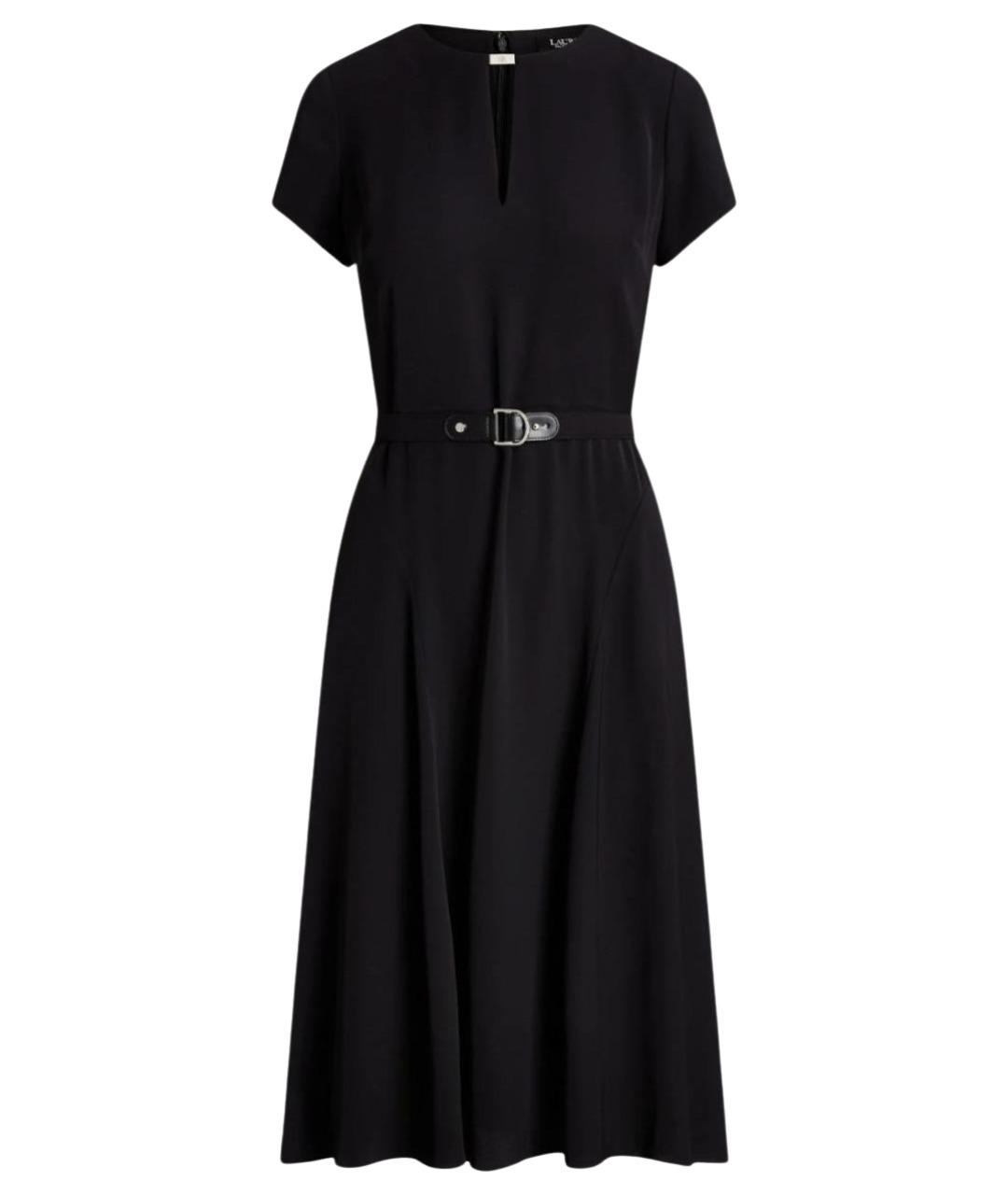 RALPH LAUREN Черное повседневное платье, фото 1